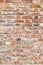 Lime mortar brick wall background