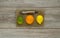 Lime, Orange, Lemon and zester