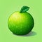 Lime Pixel Art: Cartoonish Realism In 8-bit Style Game Item