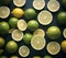 Lime Slices and Droplets: Freshness Captured