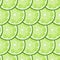 Lime slices tile seamless pattern.