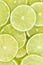 Limes citrus fruits lime collection food background portrait format fresh fruit