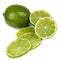 Limes on White