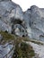 Limestone arch in Piatra Craiului Mountains