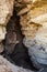 Limestone cave cavern entrance Wyoming