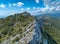 Limestone Cliffs of Ljubicko Brdo, Baske Ostarije, Croatia