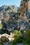 Limestone cliffs overlooking Moustiers-Sainte-Marie