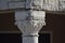 Limestone column light and Courthouse in Granbury Texas