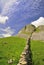 Limestone dry Stone wall, Yorkshire