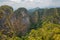 Limestone hills in Krabi Province, Thailand