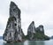 Limestone Karst in Halong Bay, Vietnam