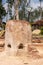 Limestone kiln in Hunsur, Karnataka, India.