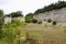 Limestone open pit mine in franconia Germany fossils searching