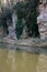 Limestone outcrops at Creswell Crags, UK