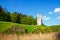 Limestone rock called Bludgeon of Hercules near Castle Pieskowa Skala