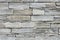 Limestone wall in small rectangular blocks, general horizontal plane