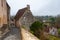 Limeuil, in the Dordogne-PÃ©rigord region in Aquitaine, France. Medieval village with typical houses perched on the hill