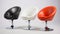 Limited Color Range Rounded Bar Chair With Footstool