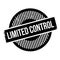 Limited Control rubber stamp