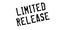 Limited Release rubber stamp