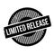 Limited Release rubber stamp