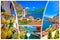Limone sul Garda collage tourist destination postcard