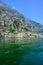 Limone sul Garda - harbour village at Lake Garda with beautiful mountain scenery, Italy - travel destination