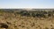 Limpopo river crossing the desert landscape of Mapungubwe Nation