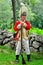 Lincoln, MA: British Redcoat Soldier at Hartwell Tavern