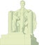 Lincoln Memorial Vector Illustration