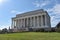 Lincoln Memorial Viewed from Ground Level on the Northeast, on a Bright, Clear Fall Day