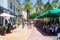 Lincoln Road, a shopping boulevard in Miami Beach