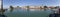 lindau island in the bodensee lake high definition panorama