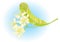 Linden flowers. Vector illustration.