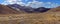 Lindis Pass Panorama, Central Otago, New Zealand