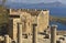 Lindos ancient acropolis at Rhodes