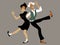 Lindy Hop Dancers