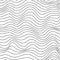 Line art liquid background. Wave monochrome background. Simple linear halftone texture