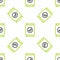 Line Bag or packet potato chips icon isolated seamless pattern on white background. Vector. Illustration
