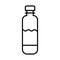 Line bottle Icon.bottle icon in trendy flat design