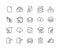 Line Document Icons