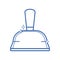 Line dustpan domestic equipment to clean home