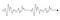Line heartbeat. Cardiogram. Cardio symbol. Vector illustration