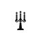 Line icon. Candlestick symbol