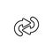 Line icon. Circular arrows