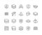 Line Layered Material Icons