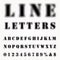 Line letters
