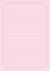 Line paper pink background with vintage border