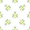 Line System bug concept icon isolated seamless pattern on white background. Code bug concept. Bug in the system. Bug