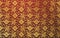 Line Thai, gold color tradition seamless pattern background